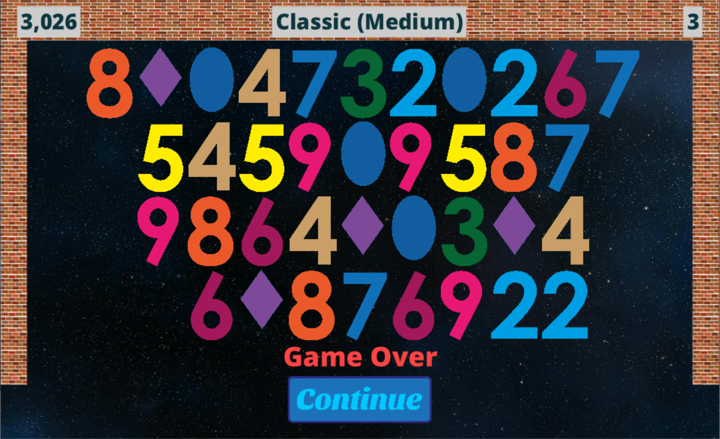Digits Up